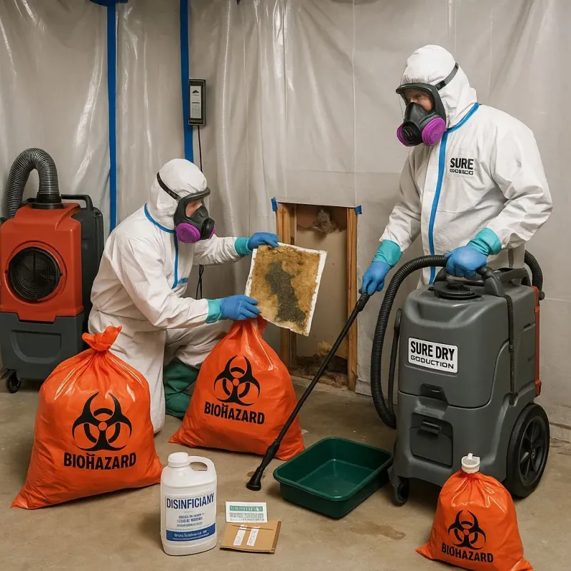 Contaminated Water Handling Protocols process in Middle Valley, TN